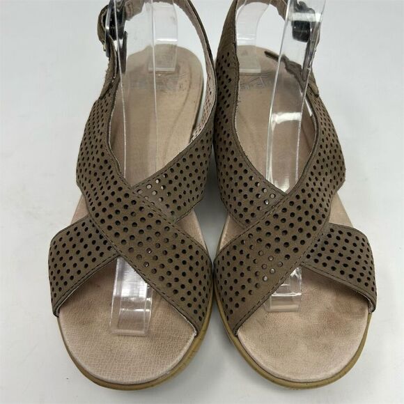 Dansko Jacinda Women's Tan Brown Slingback Sandals Size EU 36 (US 5.5-6) - Picture 5 of 12